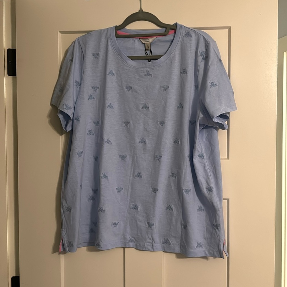 nWT joules scoop neck shirt